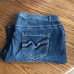 Lane Bryant distressed jeans